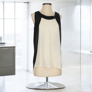Ya Los Angeles High Low Sleeveless Blouse l SIZE M